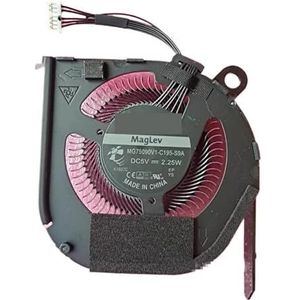 Laptop voor ThinkPad P15 Gen1 CPU-koelventilator MG75090V1-C192-S9A MG75090V1-C195-S9A ND75C49-19K12 ND65C27-19K13(MG75090V1-C195-S9A)