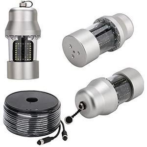 Onderwatercamera, 9 inch 20m 50m 100m onderwater vissen videocamera viszoeker IP68 Waterdicht 38 Le DS 360 graden roterende camera(F8300W-2L-100M)