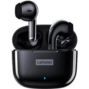 Originele Lenovo True Wireless Stereo Oordopjes | Bluetooth 5.1 Hoofdtelefoon in-ear 25 uur speeltijd | USB-C snel opladen | Diepe bas Touch Control | IPX5 spatwaterdicht, zweetbestendig, TWS Sport