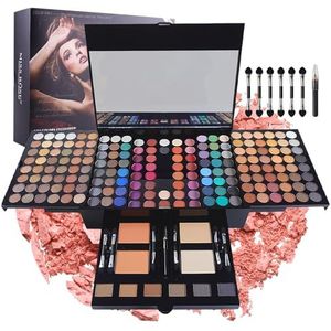 CHSEEO Multifunctionele make-upset Pro-make-upcadeauset Make-up Essential Starter Kit All-in-One make-upset Lipgloss Blush Brush Oogschaduwpalet Hoog gepigmenteerd cosmetisch palet #5