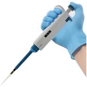 Micropipet, Pipette Lab Automatische digitale pipet, verstelbare kunststof pipet - Nauwkeurige overdracht for chemische laboratoriumapparatuur(0.1-2.5ul)