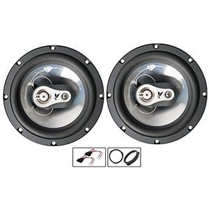 Fiat Talento Luidspreker upgrade Voordeur Fli autoluidsprekers 6,5 inch 17cm + Pods 210W