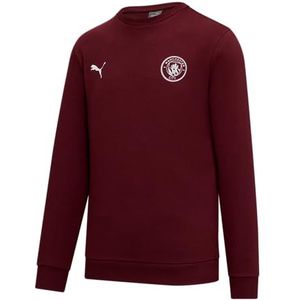 PUMA Manchester City Essentials Kindertrui, wijnrood, 164