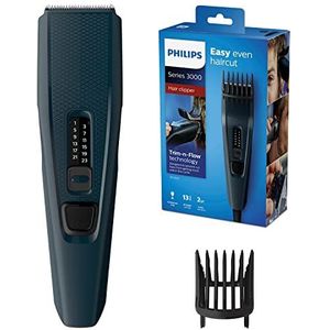 Philips HAIRCLIPPER Series 3000 HC3505/15 scheer-, knip- en trimapparaat Zwart, Groen 13