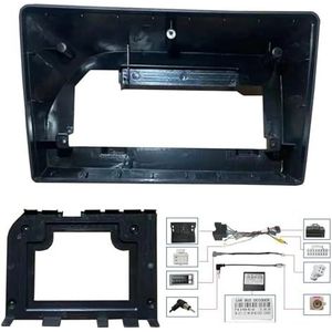 Autoradiopaneel Voor Citroen C5 2008-2016 2 DIN 10,1 Inch Autoframe Fascia Adapter Android Radio Dashboard Montagepaneel Kit Autoradioframe(Frame Cable canbus)