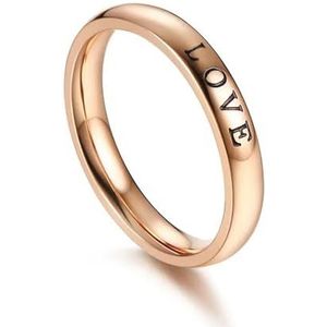 Nieuwe HOOP GELOOF LIEFDE Ringen voor vrouwen driekleurige roestvrij stalen meisjes beste vrienden partij vinger ring accessoires sieraden