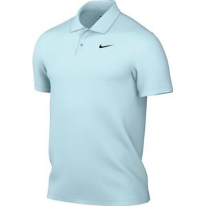 Nike Top Court Dri-Fit Polo Solid, Glacier Blue/Black, DH0857-476, L