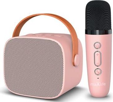 Maxlife MXKS-100 Bluetooth Karaoke Set - Draadloze Microfoon en Speaker voor Feesten en Karaoke Plezier