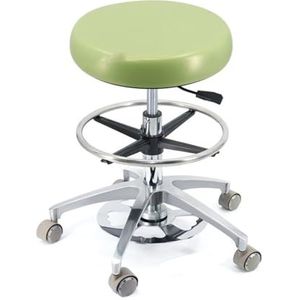 Krukken Verstelbare hoogte 360 draaibare tandartsstoel met rugleuning, veelkleurig, meerdere maten(B2,A9)