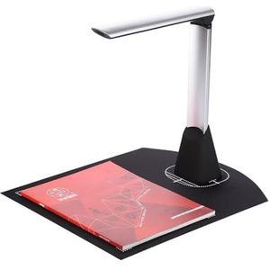 Document Scanner, BK34 documentcamerascanner, 5 megapixel HD-camera A4-opnameformaat met LED-licht Lessoftware for leraren in de klas,for Teaching Business Meetings
