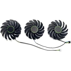 Vervangende ventilator PLD09210S12HH voor MSI GeForce RTX2070 2080 2080ti DUKE OC grafische kaart(Set of three fans)