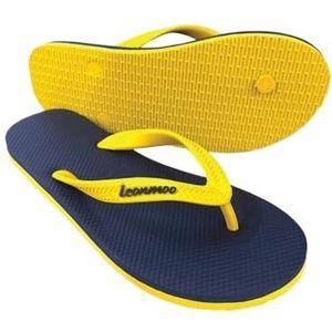 Doucheslipper, Zachte zolen slippers for heren, lichtgewicht pantoffels zonder stinkende voeten(Yellow,44 EU)