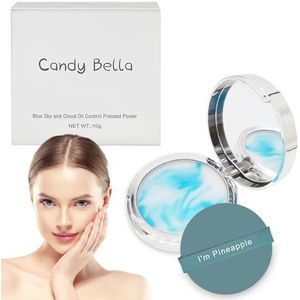 Bella Poeder Oil Control Gespierde Zonnebrandverdediging, Gel Candy voor Jelly Setting en Fixatie met Pulverstift - Langdurig