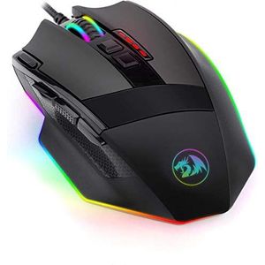 REDRAGON M801 SNIPER Gaming Mouse - Optische sensor 12.400 DPI - 9 programmeerbare knoppen -zwart