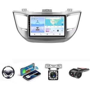 Android 13 Multimedia Stereo Video Speler Voor Hyundai Tucson 2015 2016 2017 2018 Ondersteunt Car-play Android Auto/Bluetooth/FM AM RDS DAB+ Radio/Stuurbediening(NF-1 4Core 1+32G)