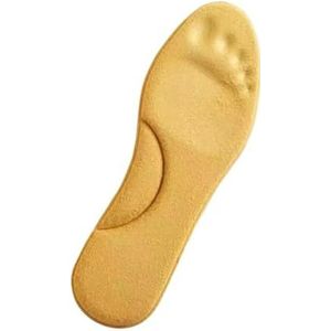 Winterinlegzolen, 1 paar, winter, zelfverwarmende inlegzolen, voet, thermisch, dik, antislip, inlegzool, traagschuim, schoenpads voor dames en heren, warme sportschoenen (geel, EU 45-46)