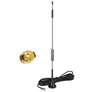 Bingfu 4G LTE Antenna 7Dbi Gain Magnetic Base Aerial with 300cm 9.84ft SMA Extension Cable for HUAWEI B618 B593 B220 E968 B310 B315 Router Mobile WiFi AP