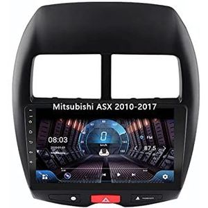 Android 10 Dubbel Din Auto Stereo 10 ""HD Auto MP5 Speler Touch Multimedia Voor Mitsubishi ASX 2010-2017 Ondersteuning Spiegel Link/Stuurbediening/WiFi/Dual USB Backup Camera (Color : 4G+WIFI 8core 8G