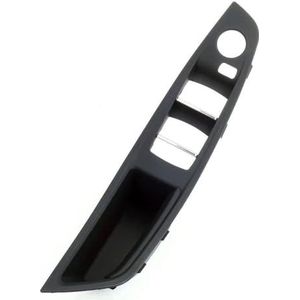 Voor B&MW 5 Serie F10 F11 F18 2010-2017 Auto-interieur Linksvoor Driver Deurklink Armsteun Panel Vervanging 51417225867(Zwart)