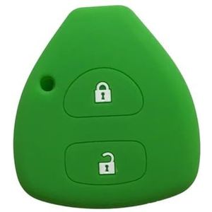 DINGYXIN Siliconen Sleutel Cover Case Houder, voor Toyota Corolla Auris Hilux Camry 40 50 RAV4 Symbool Vitz Yaris Icoon Porte Afstandsbediening Sleutel Cover
