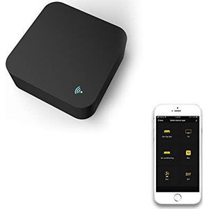 Smart WiFi IR-afstandsbediening, wifi (2,4 GHz) universele infrarood afstandsbediening, geactiveerd voor airconditioning, tv, dvd-ventilator, gebruik van de Tuya-app
