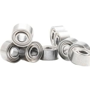 MR52 ZZ lagers (2 x 5 x 2,5 mm) 10 stuks MR52ZZ open handstuk lager voor high-speed videokaart voor L-520zz-motor (MR52zz ABEC-1)