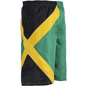 Bermuda Zwembroek Heren Strandkleding korte broek Shorts Volwassenen broek Jamaican, Reggae