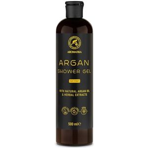 Argan Douchegel voor Mannen 500ml - Lichaamsverzorging - Douchegel met Arganolie en Plantenextracten - Reiniging en Verzorging - Frisse Geur - Body Wash voor Hem - Douchegel voor Haar
