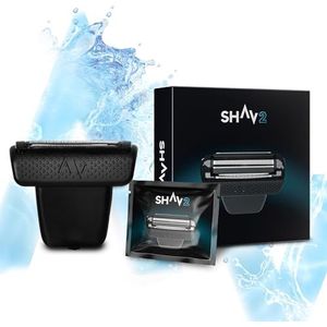 Shav 2™ - foliemes voor complete scheerbeurt, CutFree™ intiem shaver voor mannen, nat/droog tondeuse, bodygroomer