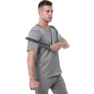 Enkelzijdig Gebreid Ritsjack - Slijtvast/Snijbestendig, Bijtvast, Scheurvast, Steekvast T-Shirt, Snijvast En Steekwerend Vest, Ter Bescherming Van De Persoonlijke Veiligheid,Darkgray-3XL