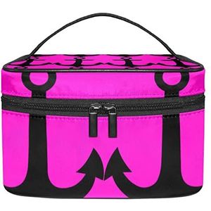 De Opbergtas van de reismake-up de Kosmetische Zak van het Geval Zonder titel Draagbaar, Meerkleurig, 22.5x15x13.8cm/8.9x5.9x5.4in