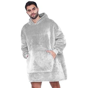 CASKIE Oversized hoodie sweatshirt deken, tv super zachte warme comfortabele deken hoodie, zachte, gezellige warme comfortabele nieuwigheid hoodies, universele maat, tv-deken voor mannen vrouwen