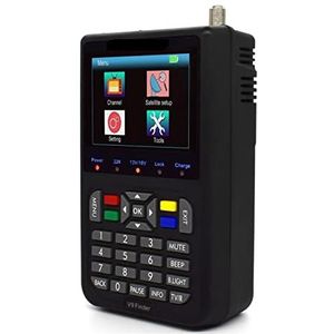 Satellietzoeker, digitale satellietsignaalzoeker, V9 Finder Ondersteunt H.265 Satellite Finder LCD Digitale Satelliet Signaalzoeker Meter Satfinder Vs Ws6933 voor het aanpassen van satelliet-tv-dis(Ne