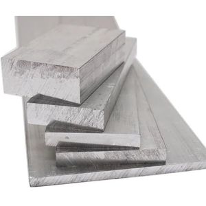 1 Stuk Aluminiumlegering 6061 Rechthoekige Platte Staaf, 100 Mm Vierkante Staafplaat, Dikte 3 Mm-30 Mm Metalen Strip Massief Materiaal For CNC(5x30mm)