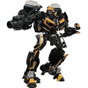 Transformbots Toys Alloy Edition Black Bee Robot BB-02 Donkere wesp -actiecijfers Volwassenen en kinderen jaar oud en hoger - Modelhoogte 11in