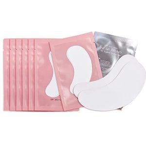 Lunamoon 50 paar Oogpads voor Wimperverlenging Wimperverlengpads Wimperpads Ooggelpads voor Wimperextensions Gel-oogpads voor Verlenging
