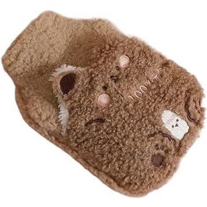 Warmwaterkruik 2 stuks grote warmwaterzak voor menstruatiepijn, gevulde menstruatie, koliekverwarming, pluche handwarmers, fles met warm water (500 ml 03)