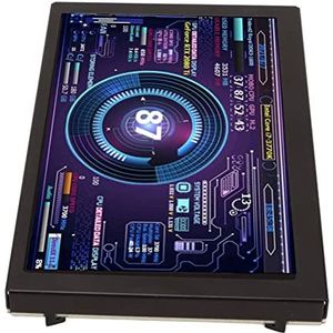 Computer Temperatuur Monitor, 5 Inch IPS Touchscreen PC 360 Graden Rotatie voor Linux