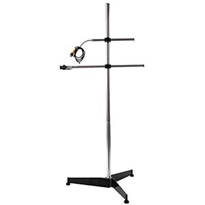 Handbediende Printer, 50.8mm Mobiele Draagbare Hand Jet Handheld Thermal Variable Inkjet Printer Logo QR Bar Batch Codenummer Logo Vervaldatum Label Altijd Afdrukken(1 sensor and stand)