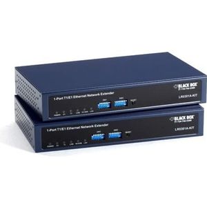 Black Box LR0301A-KIT 1-poorts T1/E1 ETHERNET NETWERK EXTENDER K
