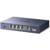 UGREEN - 2.5G LAN Switch - Metalen Behuizing - 5x 2.5G-poorten + 1x 10G SFP+