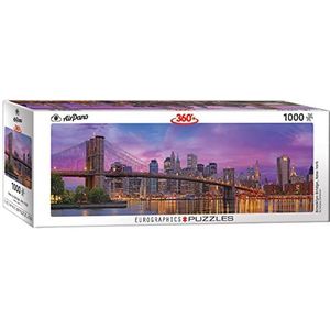 Brooklyn Bridge New York Panoramisch 1000-delige puzzel