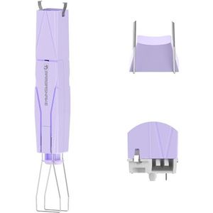 MAMBASNAKE 2-in-1 Keycap Schakelaar Trekker Tool voor Hot Swappable Mechanisch Toetsenbord, 304 RVS MX Sleutels Remover Kit voor DIY Custom Gaming Toetsenbord, Paars