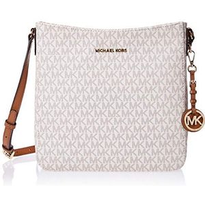 MICHAEL Michael Kors Signature Jet Set Grote Travel Messenger …, Vanille, Large