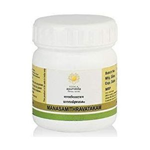 Kerala Ayurveda Manasamithravatakam Gulika - 25 graaf