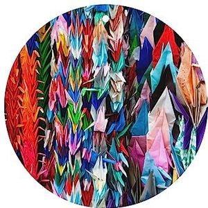 6 Stks Opknoping Luchtverfrissers voor Auto Diffuser Ornamenten Origami Multicolor Papercraft Kranen Verfrissen Lucht Geurig voor Meisjes Vrouwen Auto Interieur Gift Set Grappige Auto Accessoires