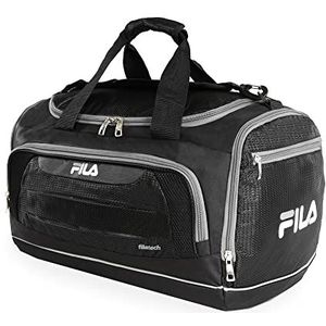 Fila Cypress Small Sport Duffel Bag, Black/Charcoal, One Size