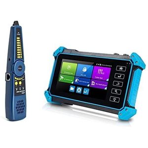 CCTV-tester 5 inch CCTV-monitortester, TVI/CVI/AHD 8MP-test, coaxiale analoge videomonitortester, draagbare CCTV-tester