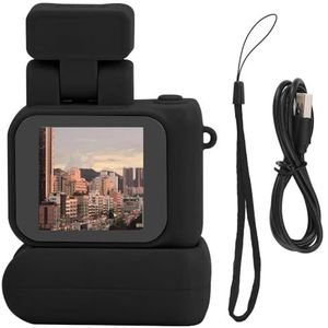 Mini Camera met Scherm HD 1080p Retro Ultra Compact Camera met Flitslicht en Batterij Dock Digitale Camera Student Kleine Camcorder