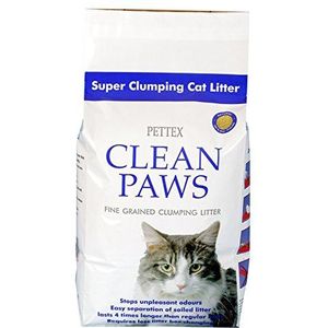 Pettex Clean Paws Microgranule Super Klonteren Ultra Kattenbakvulling 5 Kg